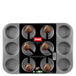 Αντικολλητικό Ταψί 12 Θέσεων Για Muffins Fest
