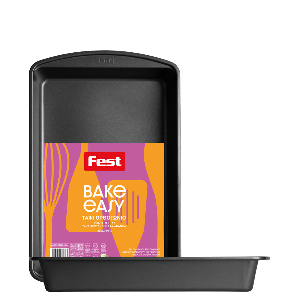 Fest_Bake Easy_Roaster tray_1263205 Αντικολλητικό Ορθογώνιο Ταψί 33x22,8x5cm Bake Easy Fest - Image 1