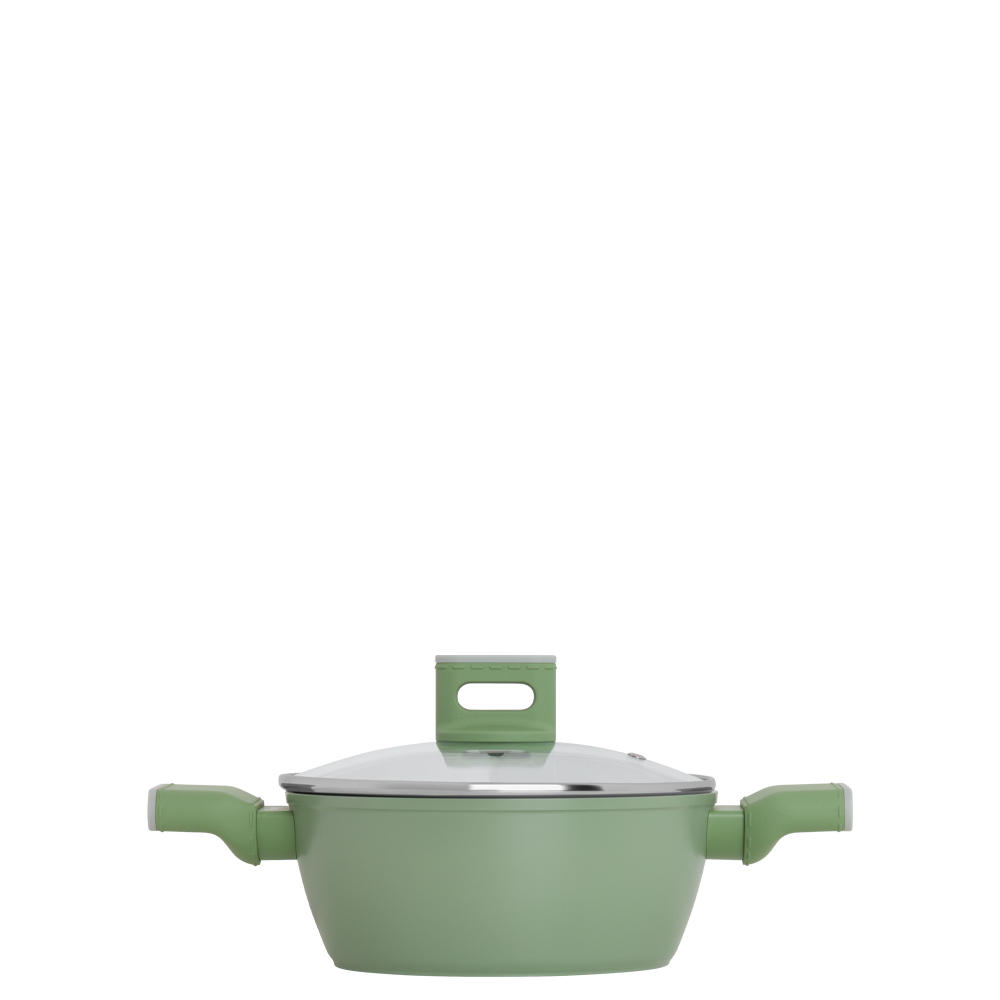 Fest_Balance_Casserole with Glass lid_3222233_1 Eπαγωγική Χύτρα Kεραμικής Eπικάλυψης με Γυάλινο Καπάκι Ν20 Balance Fest - Image 1
